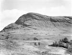 Site of eyrie in a gully