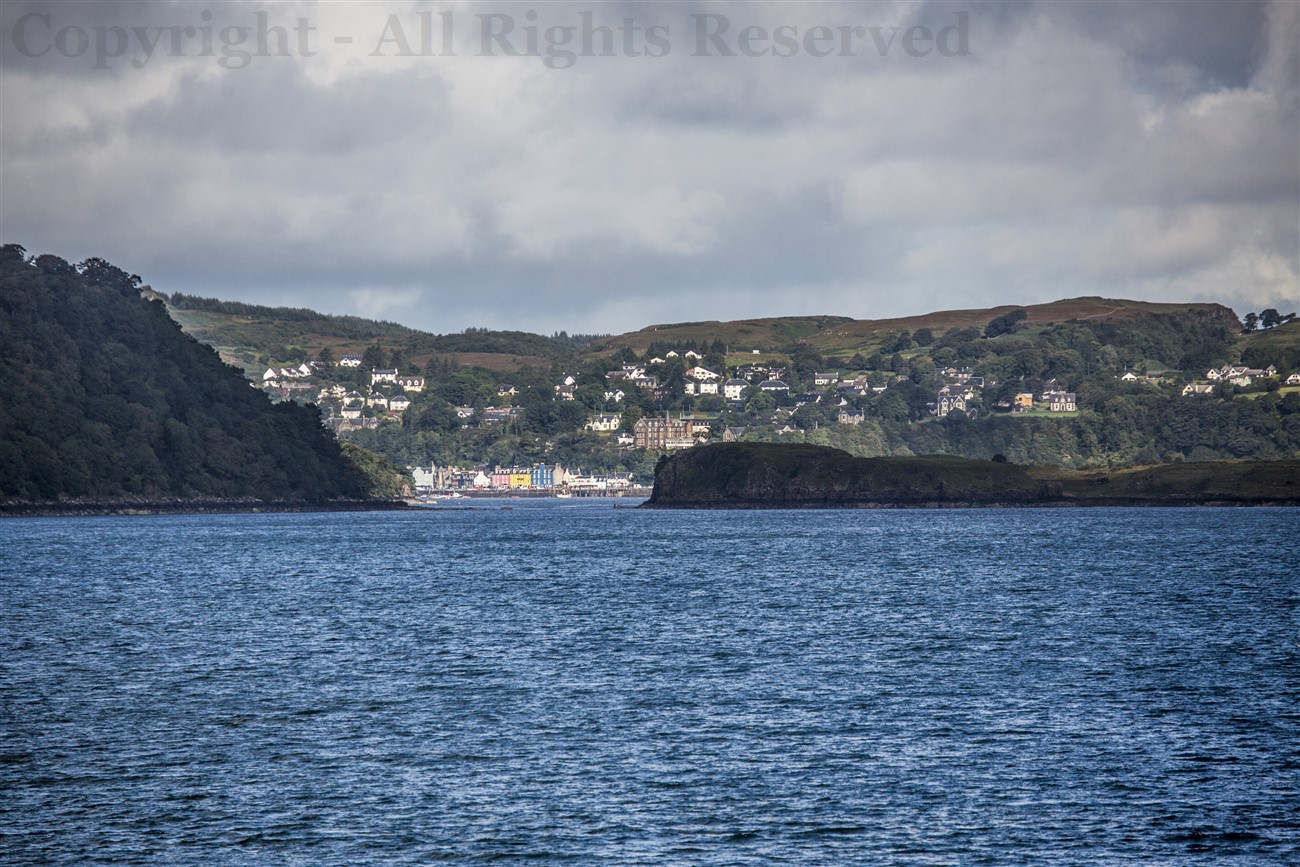 Tobermory from the Sound of Mull
