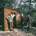 Osprey camp group, Loch Garten