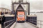 Macbrayne's lorry unloading from MV Hebrides