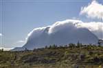Cloud over Liathach from Glen Torridon