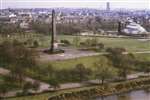 Glasgow Green with the Nelson Monument and the People's Palace