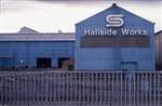 Hallside Steelworks in 1980