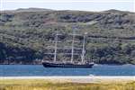 French sail training vessel Belem in the Sound of Islay