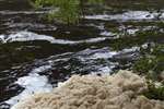 Foam on the River Clyde