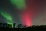 aurora borealis, Great Cumbrae, Scotland, 21 January 2005 