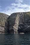 A cave in the cliffs of Bressay