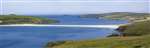 St Ninian's Isle tombolo panorama