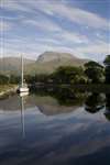 Ben Nevis from Caledonian Canal, Corpach, Fort William