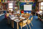 Primary school room, Foula