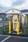 Electric vehicle charging station, Mallaig